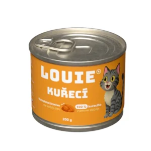 konzerva pro kočky kuřecí bez obilnin Louie