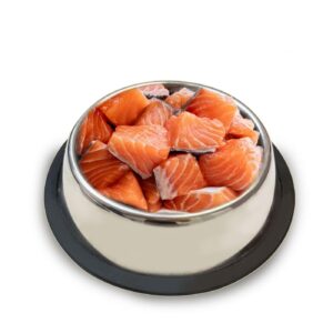 lososí ořez mražený pro psy omega-3 BARF