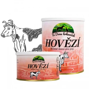 hovězí konzerva BARF alternativa pro alergické psy