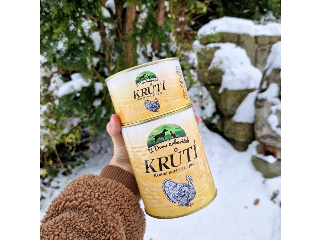 krůtí konzerva pro psy monoprotein nízký tuk bez éček