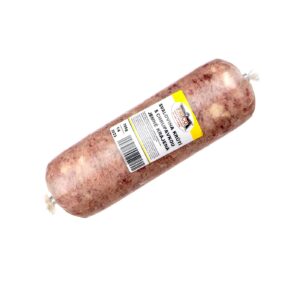 krůtí svalovina s chrupavkou jemně krájená pro psy mražené BARF kolagen